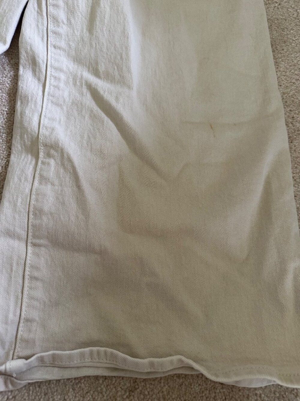 Universal Thread Womens Wide-Leg Beige Denim Pants With Back Pockets Size6 - Picture 4 of 16